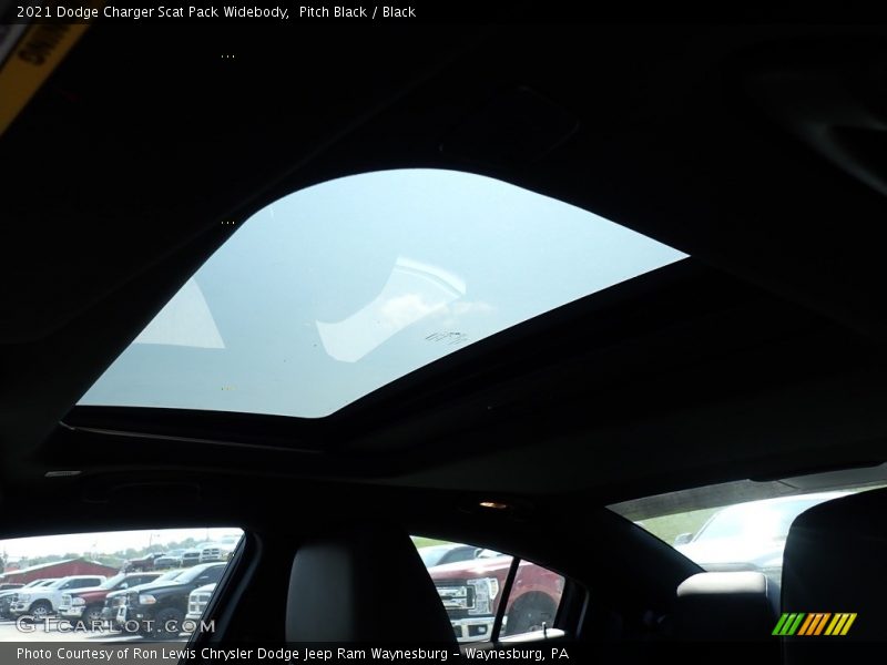 Pitch Black / Black 2021 Dodge Charger Scat Pack Widebody