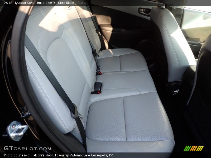 Rear Seat of 2018 Kona Limited AWD