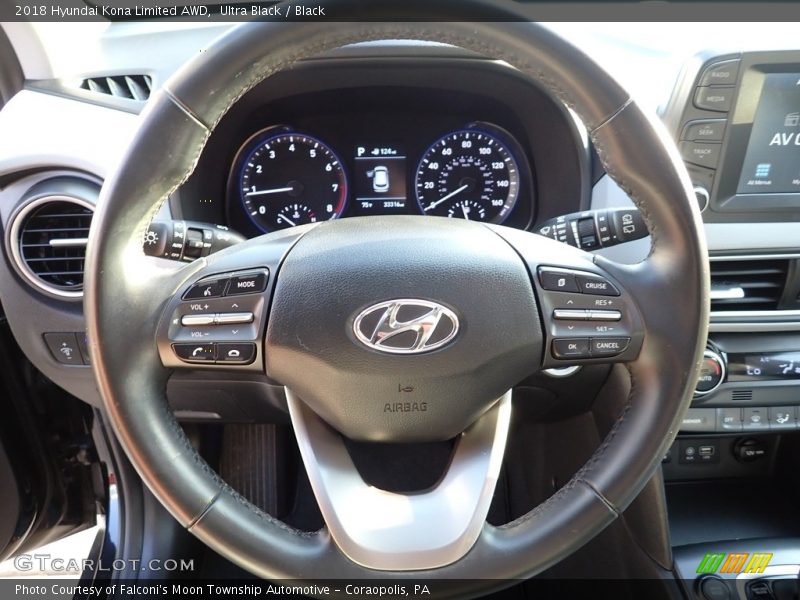  2018 Kona Limited AWD Steering Wheel