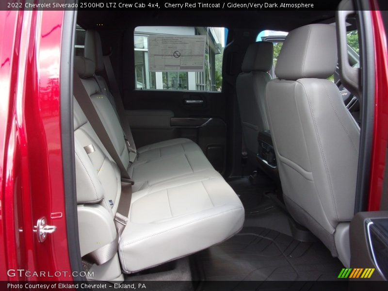 Rear Seat of 2022 Silverado 2500HD LTZ Crew Cab 4x4