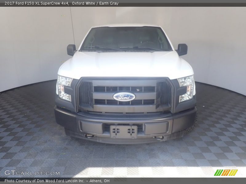 Oxford White / Earth Gray 2017 Ford F150 XL SuperCrew 4x4