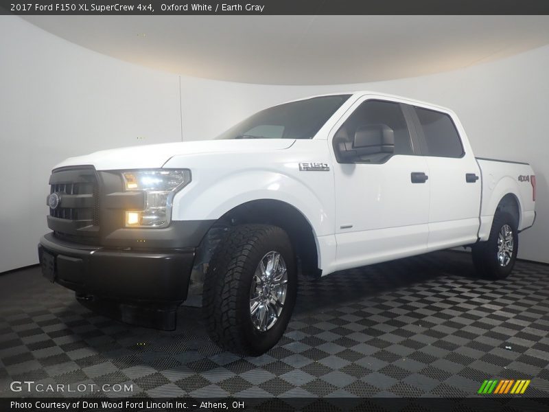 Oxford White / Earth Gray 2017 Ford F150 XL SuperCrew 4x4