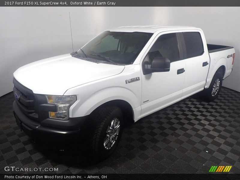 Oxford White / Earth Gray 2017 Ford F150 XL SuperCrew 4x4