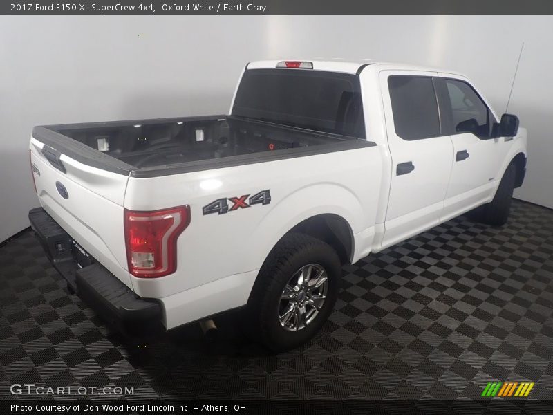 Oxford White / Earth Gray 2017 Ford F150 XL SuperCrew 4x4