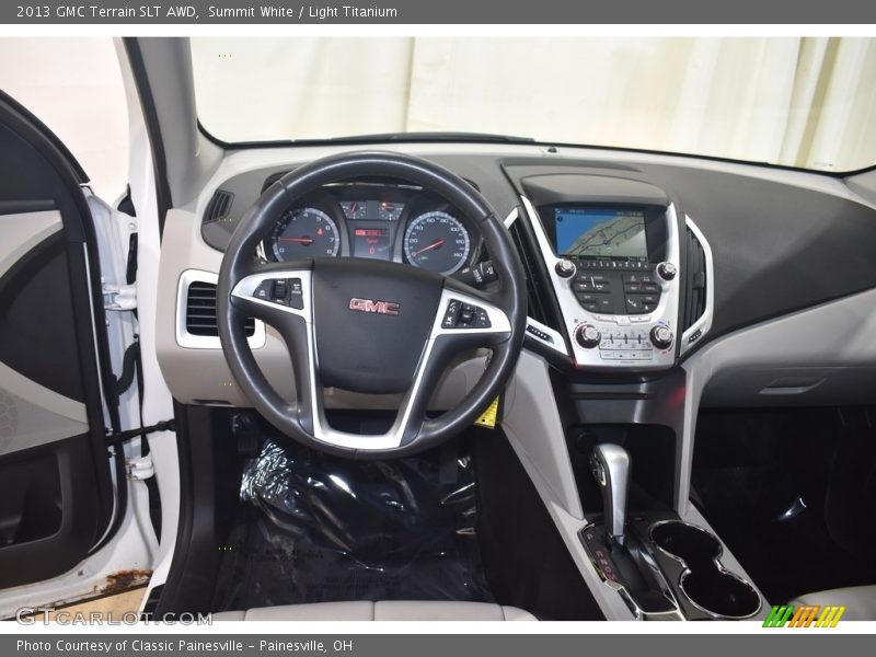 Summit White / Light Titanium 2013 GMC Terrain SLT AWD