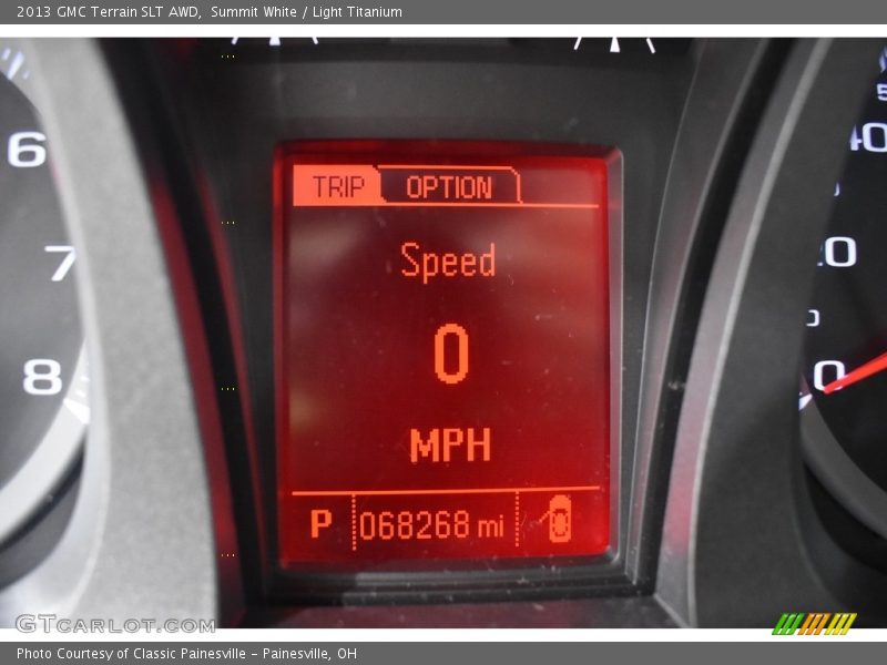 Summit White / Light Titanium 2013 GMC Terrain SLT AWD