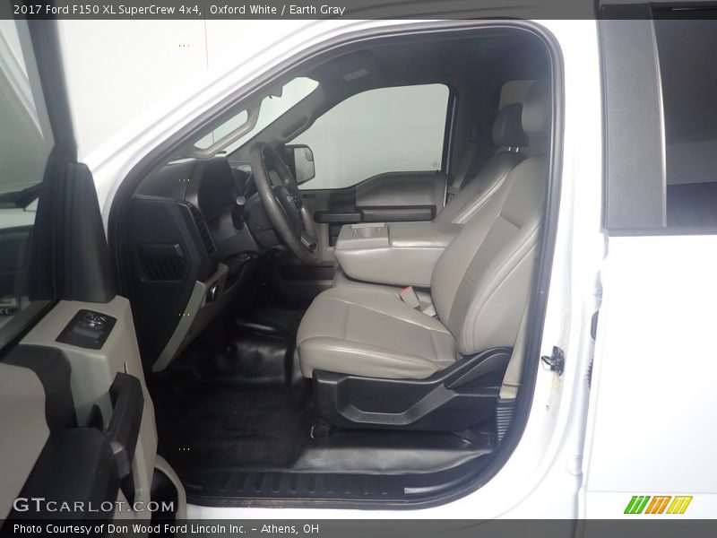 Oxford White / Earth Gray 2017 Ford F150 XL SuperCrew 4x4