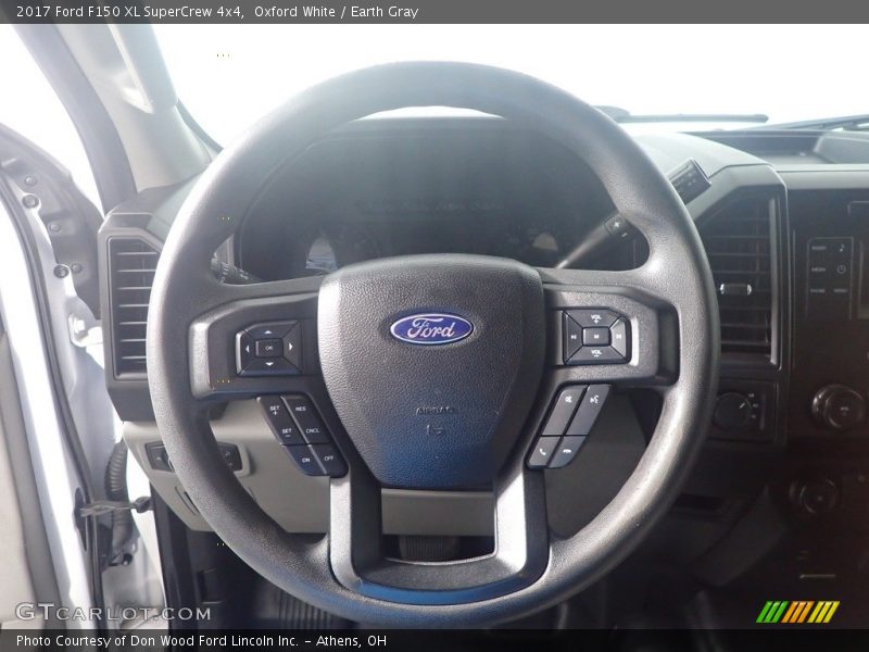 Oxford White / Earth Gray 2017 Ford F150 XL SuperCrew 4x4