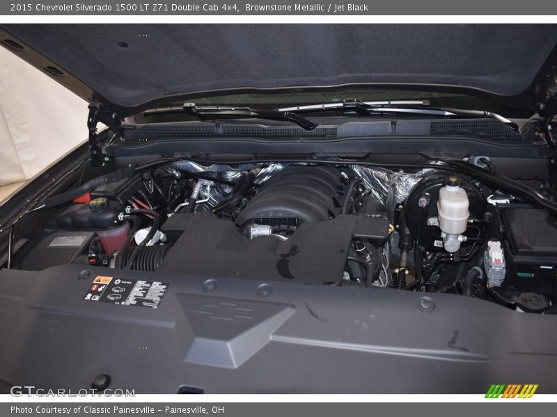 Brownstone Metallic / Jet Black 2015 Chevrolet Silverado 1500 LT Z71 Double Cab 4x4