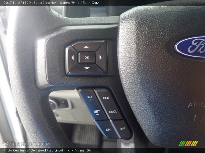 Oxford White / Earth Gray 2017 Ford F150 XL SuperCrew 4x4