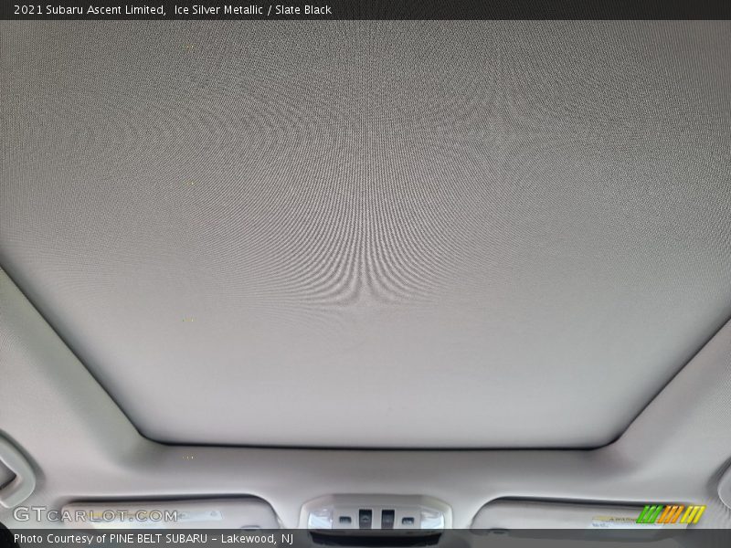 Ice Silver Metallic / Slate Black 2021 Subaru Ascent Limited
