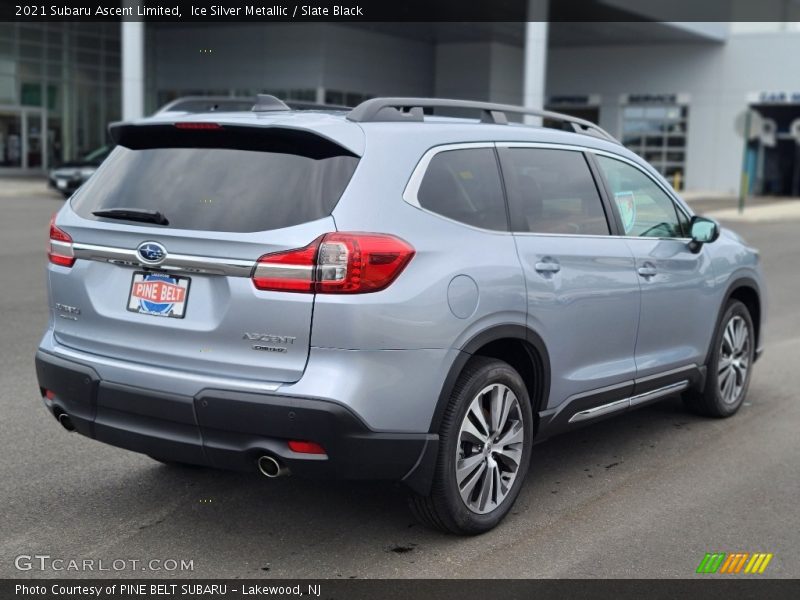 Ice Silver Metallic / Slate Black 2021 Subaru Ascent Limited