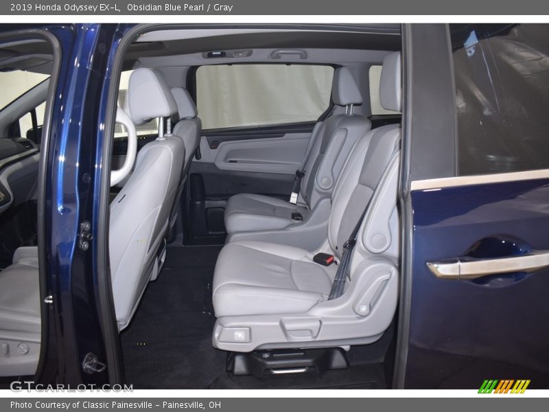 Obsidian Blue Pearl / Gray 2019 Honda Odyssey EX-L
