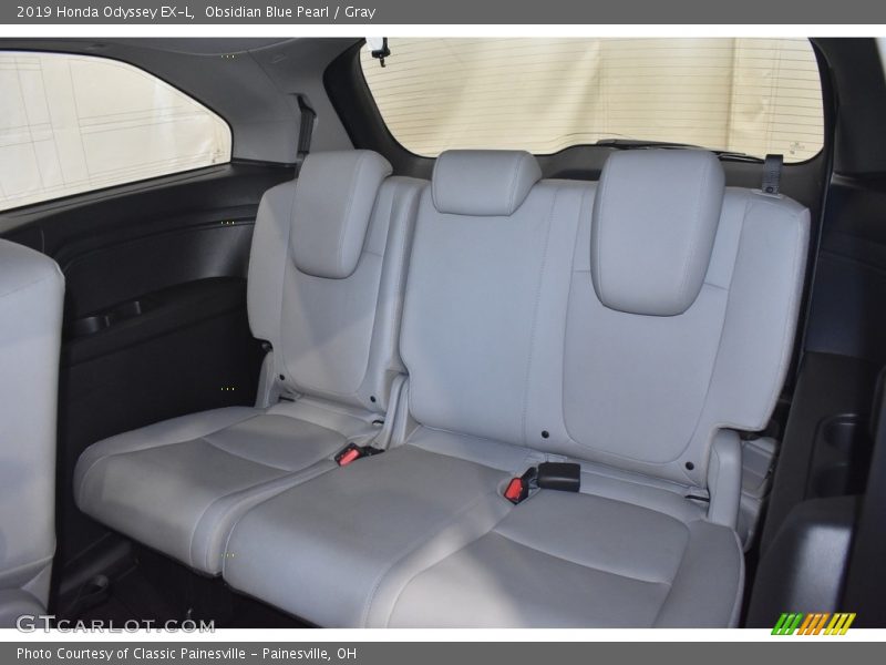 Obsidian Blue Pearl / Gray 2019 Honda Odyssey EX-L