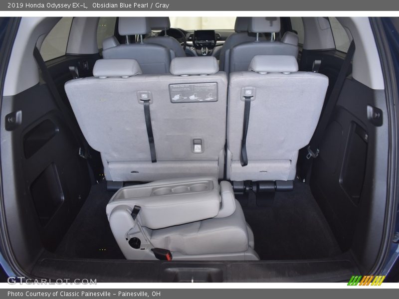 Obsidian Blue Pearl / Gray 2019 Honda Odyssey EX-L