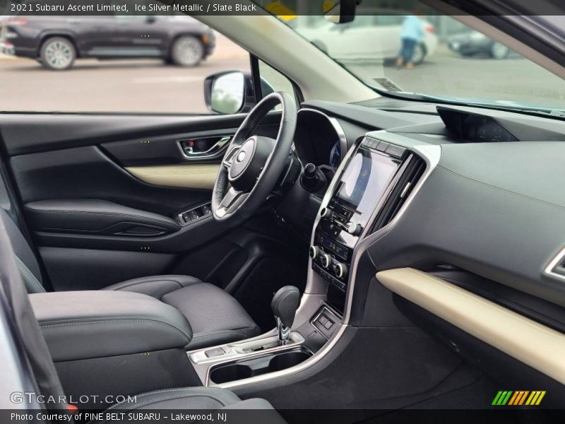 Ice Silver Metallic / Slate Black 2021 Subaru Ascent Limited