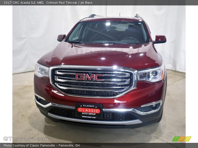 Crimson Red Tintcoat / Jet Black 2017 GMC Acadia SLE AWD