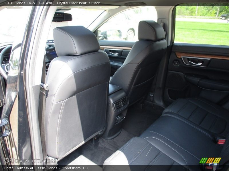 Crystal Black Pearl / Black 2018 Honda CR-V EX-L AWD