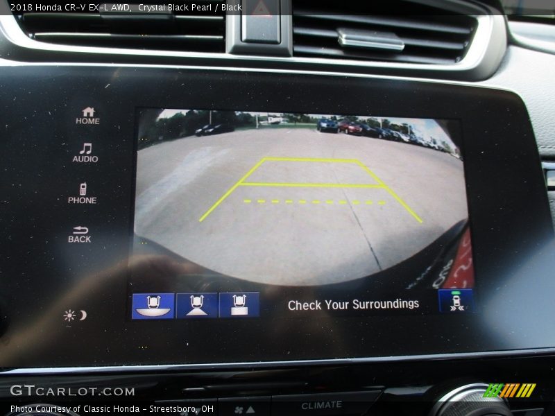 Crystal Black Pearl / Black 2018 Honda CR-V EX-L AWD