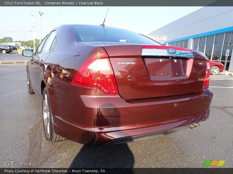 Cinnamon Metallic / Charcoal Black 2012 Ford Fusion SEL