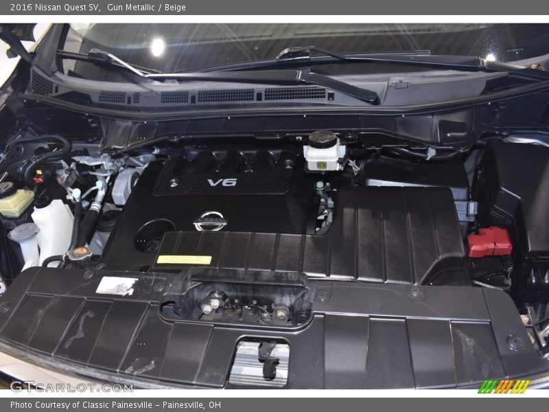 Gun Metallic / Beige 2016 Nissan Quest SV