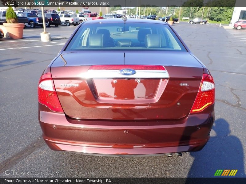 Cinnamon Metallic / Charcoal Black 2012 Ford Fusion SEL