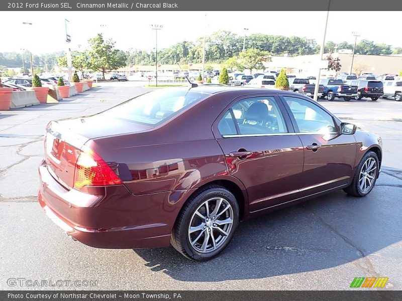 Cinnamon Metallic / Charcoal Black 2012 Ford Fusion SEL
