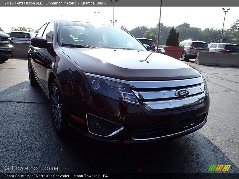 Cinnamon Metallic / Charcoal Black 2012 Ford Fusion SEL