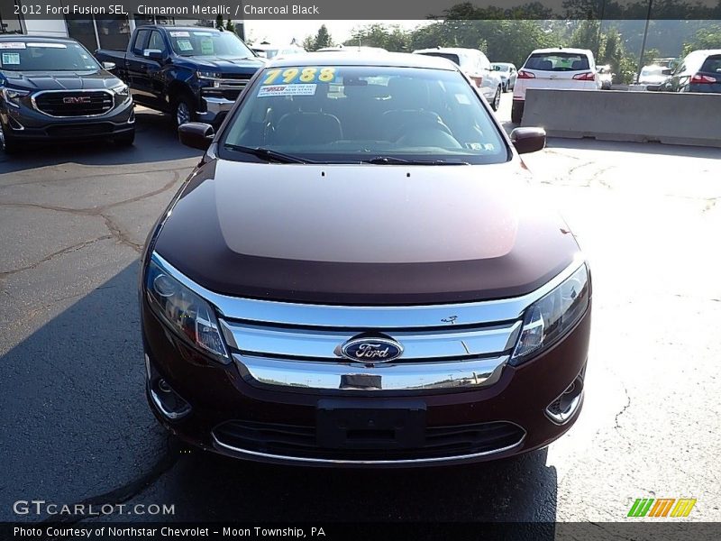 Cinnamon Metallic / Charcoal Black 2012 Ford Fusion SEL