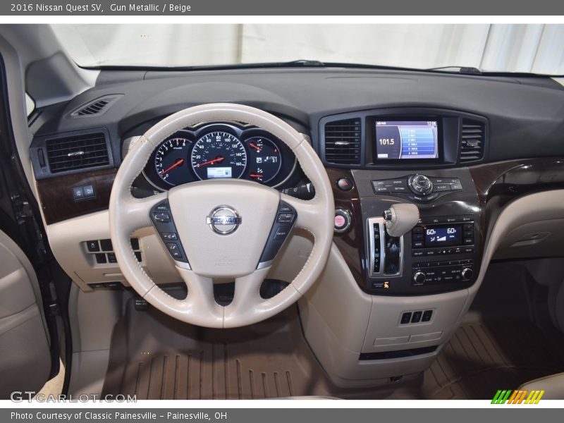 Dashboard of 2016 Quest SV