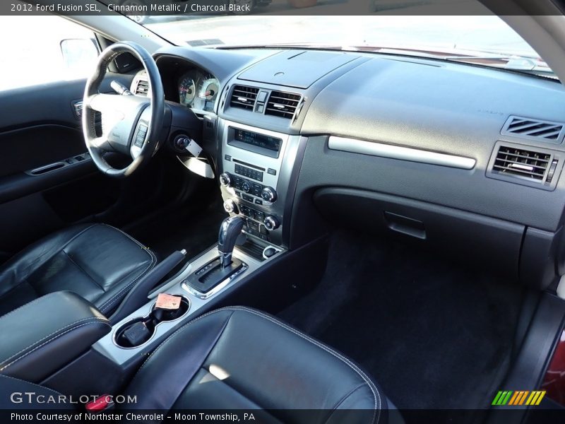 Cinnamon Metallic / Charcoal Black 2012 Ford Fusion SEL