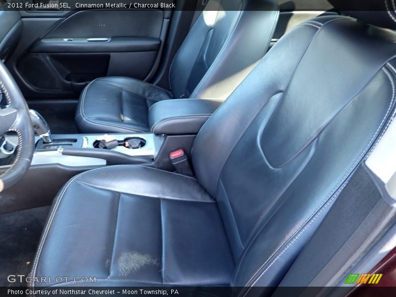 Cinnamon Metallic / Charcoal Black 2012 Ford Fusion SEL