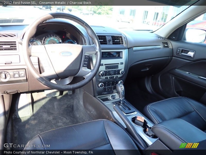 Cinnamon Metallic / Charcoal Black 2012 Ford Fusion SEL