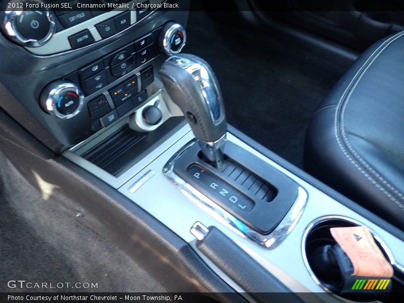 Cinnamon Metallic / Charcoal Black 2012 Ford Fusion SEL