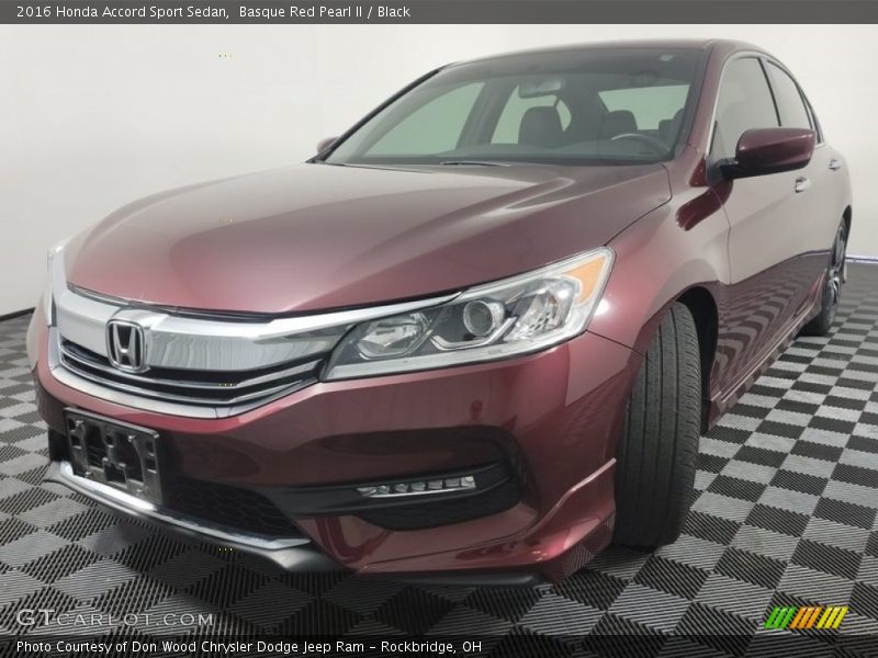 Front 3/4 View of 2016 Accord Sport Sedan