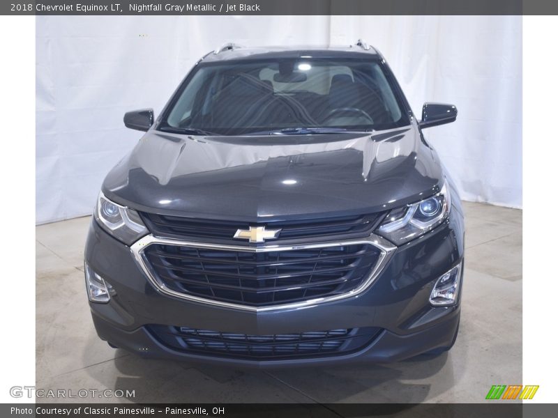 Nightfall Gray Metallic / Jet Black 2018 Chevrolet Equinox LT