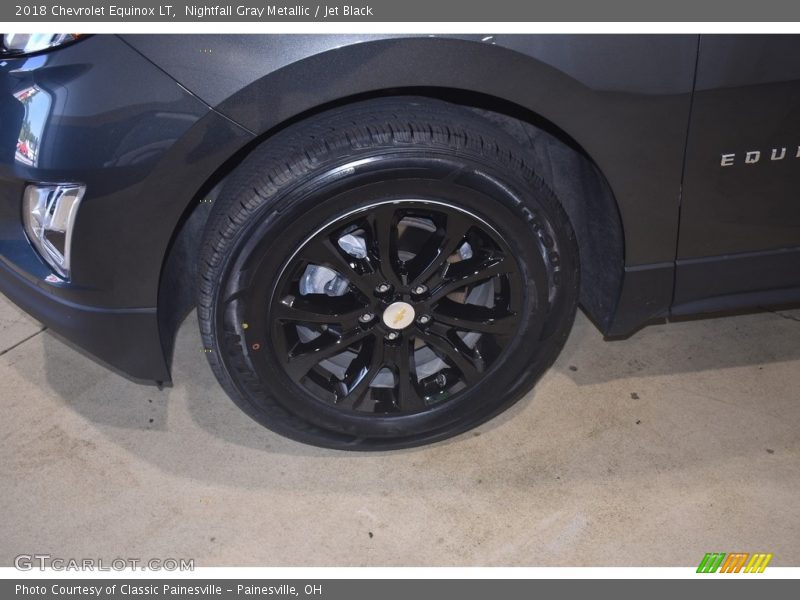 Nightfall Gray Metallic / Jet Black 2018 Chevrolet Equinox LT