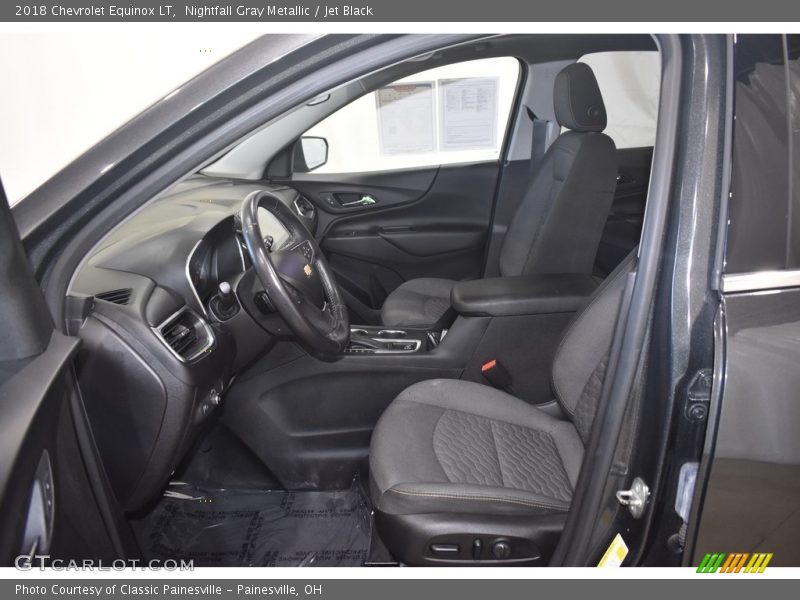 Nightfall Gray Metallic / Jet Black 2018 Chevrolet Equinox LT