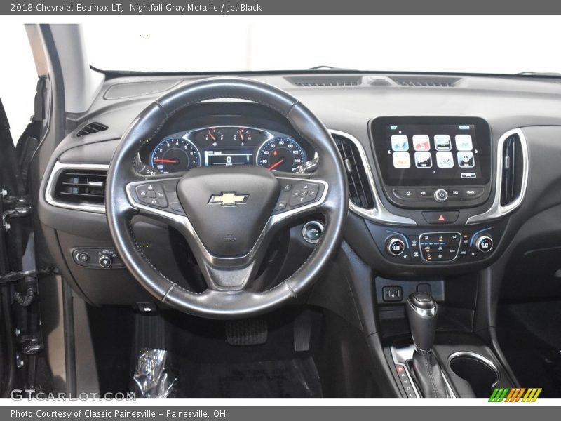 Nightfall Gray Metallic / Jet Black 2018 Chevrolet Equinox LT
