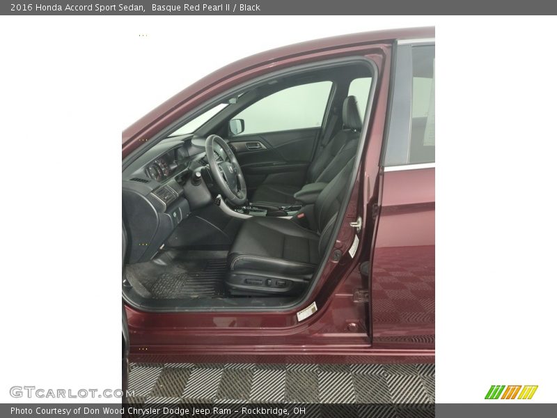 Basque Red Pearl II / Black 2016 Honda Accord Sport Sedan