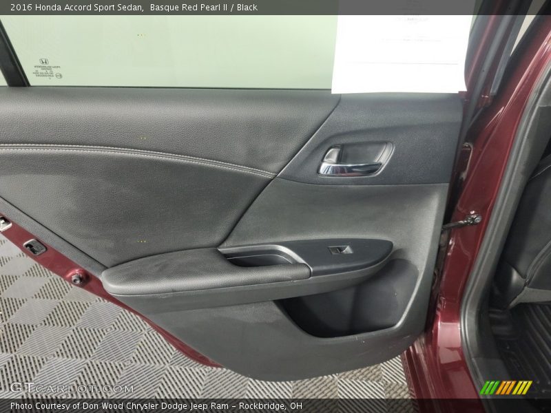 Door Panel of 2016 Accord Sport Sedan