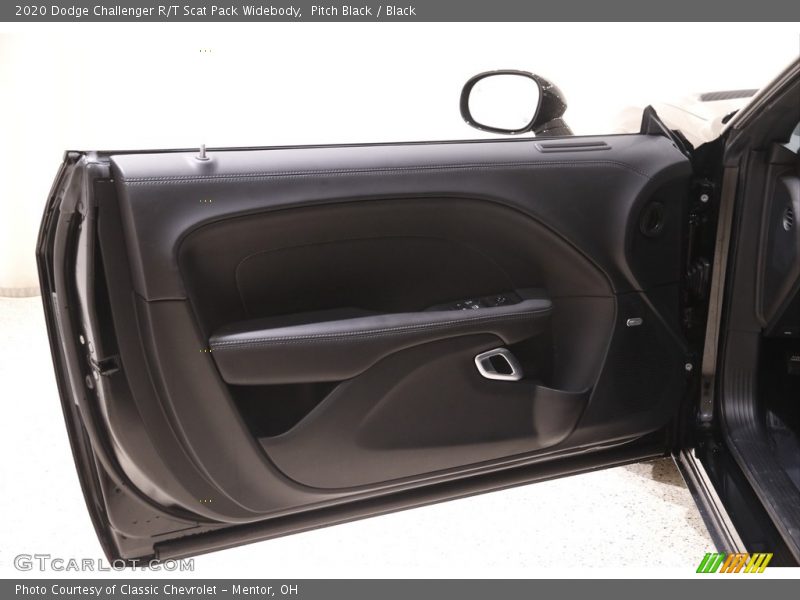 Pitch Black / Black 2020 Dodge Challenger R/T Scat Pack Widebody