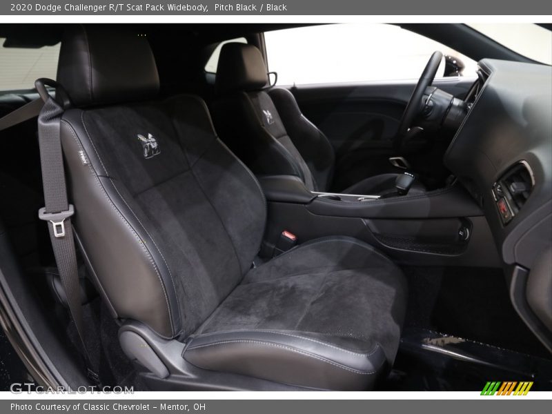 Pitch Black / Black 2020 Dodge Challenger R/T Scat Pack Widebody