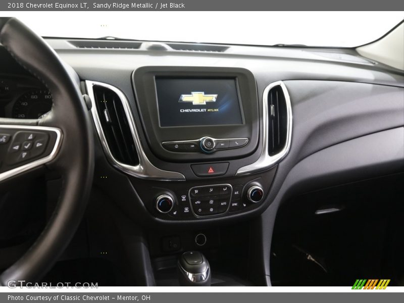 Sandy Ridge Metallic / Jet Black 2018 Chevrolet Equinox LT
