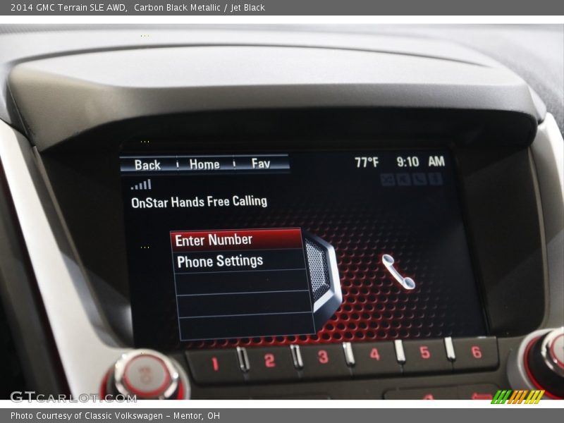 Carbon Black Metallic / Jet Black 2014 GMC Terrain SLE AWD