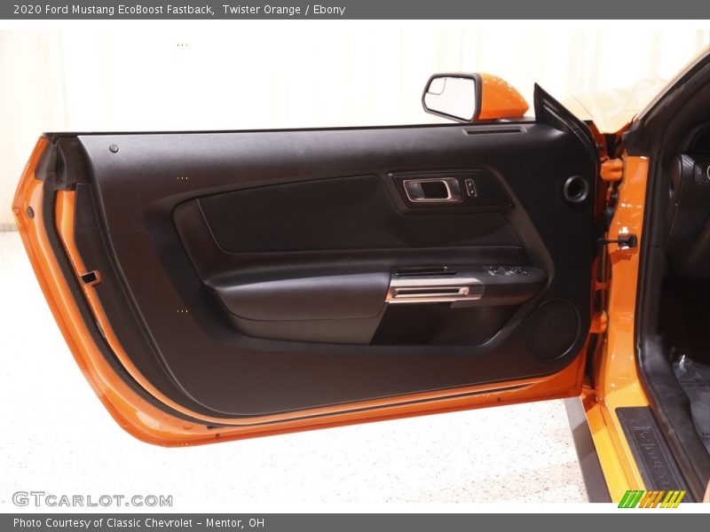 Door Panel of 2020 Mustang EcoBoost Fastback