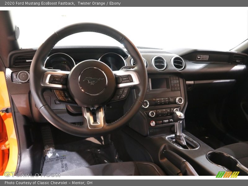 Dashboard of 2020 Mustang EcoBoost Fastback