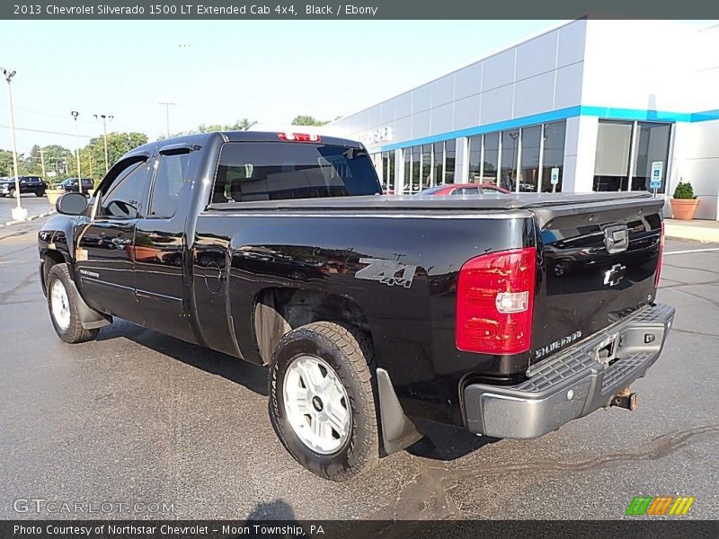 Black / Ebony 2013 Chevrolet Silverado 1500 LT Extended Cab 4x4