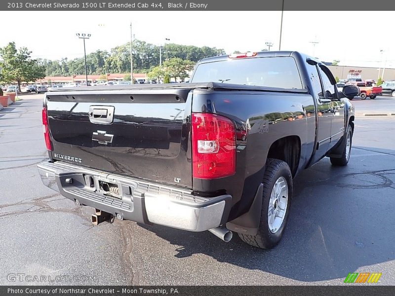 Black / Ebony 2013 Chevrolet Silverado 1500 LT Extended Cab 4x4