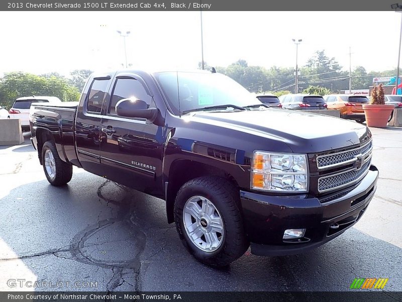 Black / Ebony 2013 Chevrolet Silverado 1500 LT Extended Cab 4x4